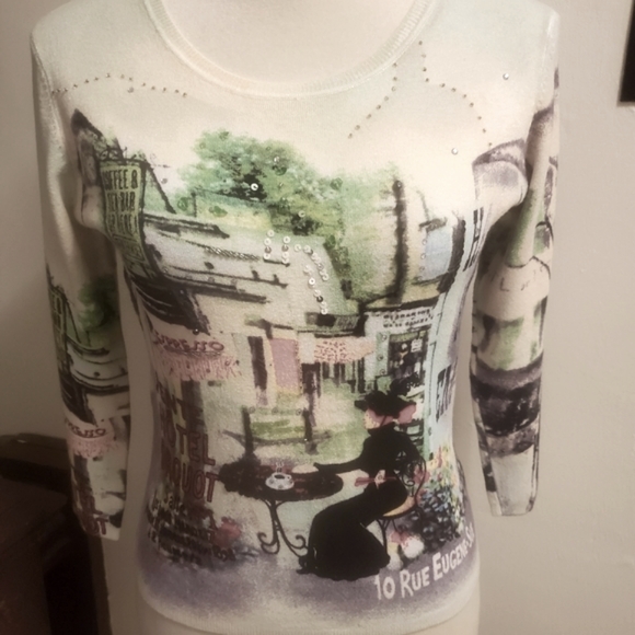 Elizabeth New York Sweater Cardigan - Picture 3 of 7